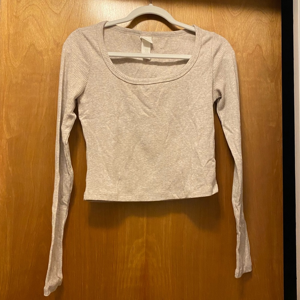 H&M cropped long sleeve